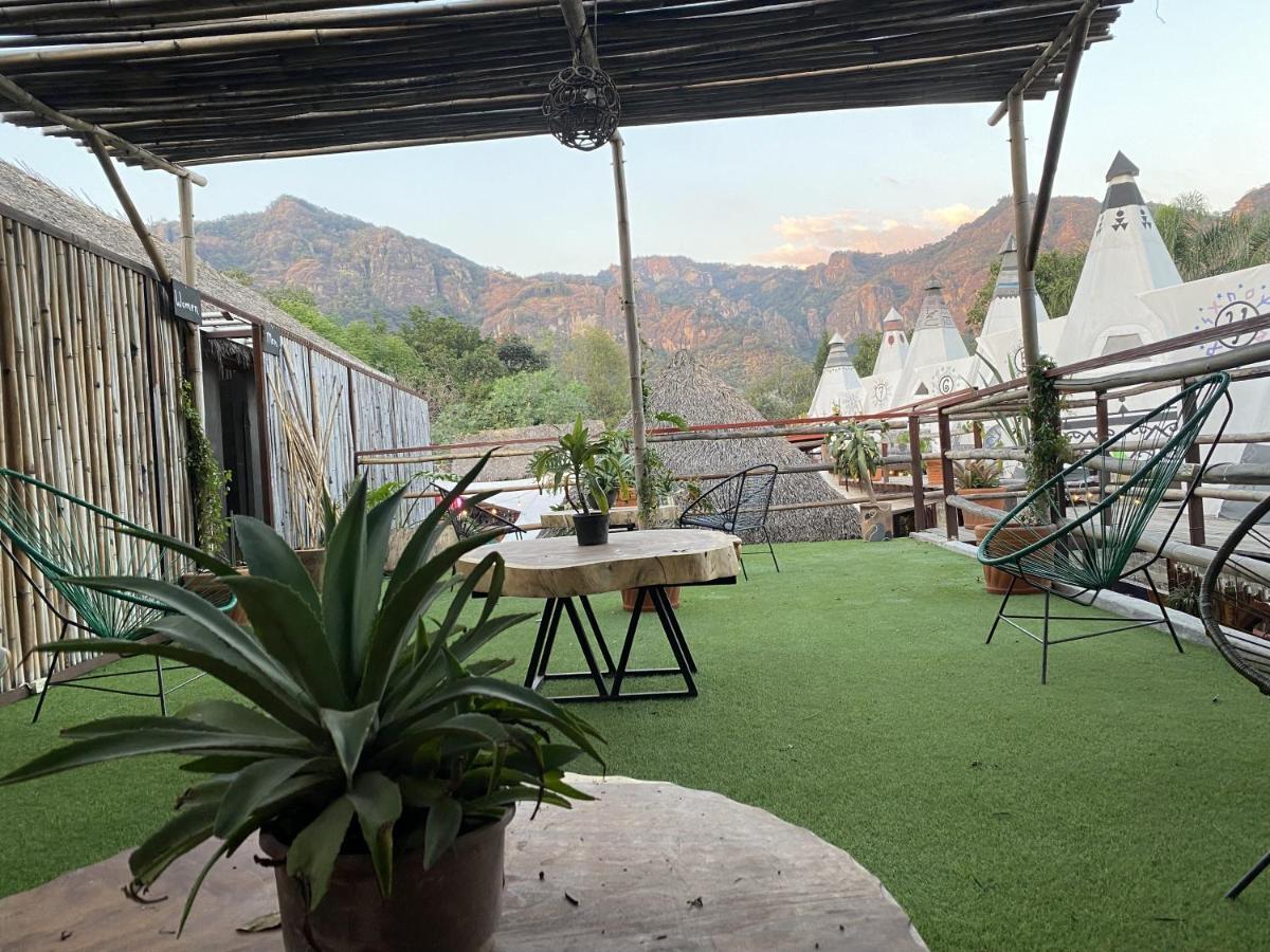 Fungi Tipis Hotel Tepoztlan Exterior photo